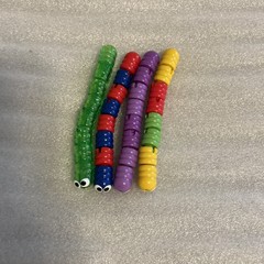 Slither IO MYSTERY FIGURE LOT OF 4/multicolors /Good/B228