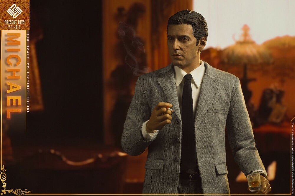 Present Toys The Godfather Pt-Sp09 “MIC HALE” Michael Corleone 1/6 Figure