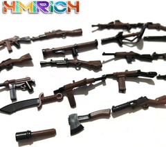 Explore with the 40-Piece Military Weapons Pack – Blackish Brown Fun for Boys 6+