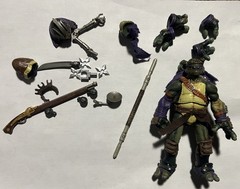 Rage Fury Toys TMNT Samurai Force Lot Leo Mike Don Accessory Packs