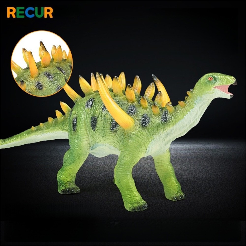 RECUR Huayangosaurus Soft PVC Figure Dinosaur Animal Model Decor Xmas Gift