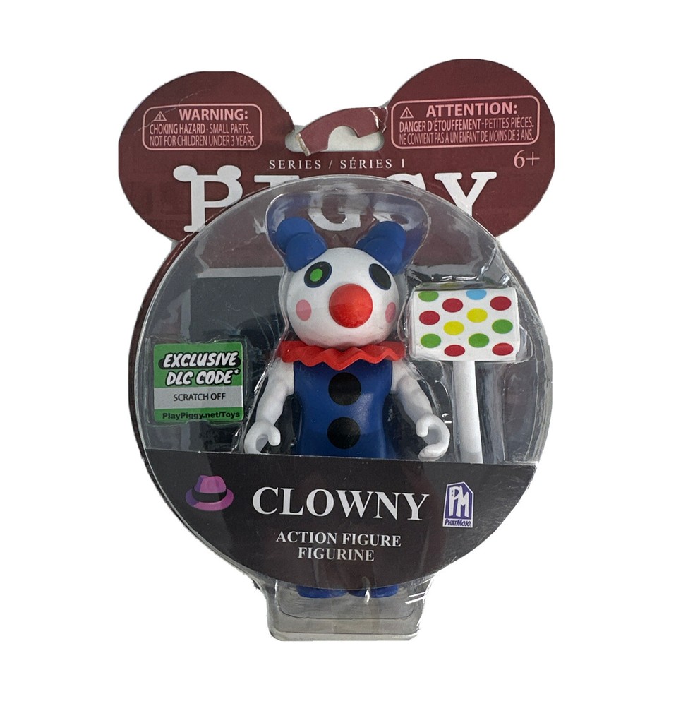 Piggy Clowny Action Figure (Series 1) with Exclusive DLC Code 3.5″ Sealed