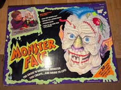 1992 HASBRO MONSTER FACE Playset Toy Halloween MISB Sealed Box Brand New Horror
