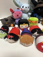 Disney Plush Lot plus Random Small Toys Plush