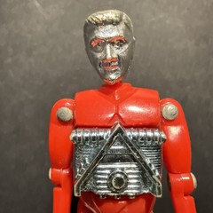 1970’s Mego Micronaut Red Opaque Vintage Time Traveler Minty 🤩 1f