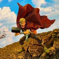 1/12 Custom Wired Cape For S.H.Figuarts One Piece Usopp Figure (No Figure) New