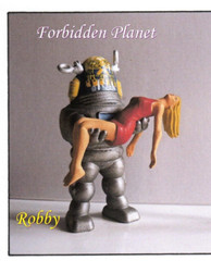 Forbidden Planet Robby The Robot Movie Poster Edition 3D Printed 4 inches tall