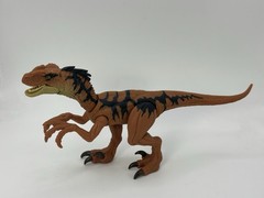 Jurassic World 3.75 Rebirth Orange VELOCIRAPTOR Dinosaur action figure LOOSE