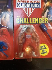 Lot 3 Laser Nitro Red Challenger American Gladiators Action Figure 1991 Mattel