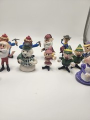 2000-2004 Rudolph The Red Nosed Reindeer & Island Of Misfit Toys PVC Figures