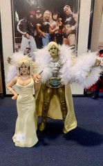 WWF WWE Mattel Elite Goldust w/ Custom Robe & Marlena