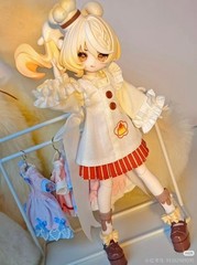 Come4Free Draw Lots Spirit Series 19cm/7.4In Bjd Dressable Action Figure Gift