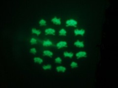 Space Invaders Retro Arcade Color Changing Projection Wall Night Light New