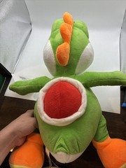 Giant 16″ Yoshi Plush Toy Super Mario Bros Nintendo Stuffed Animal NEW