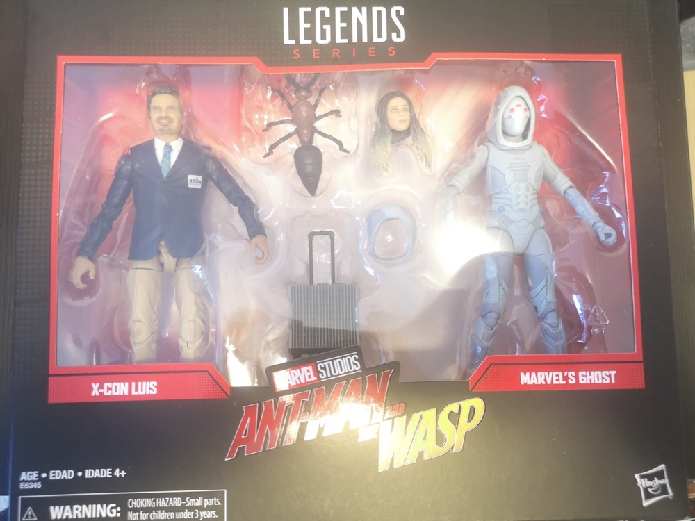 MARVEL LEGENDS MARVEL 80th : ANT-MAN and the WASP: X-CON LUIS & MARVEL’S GHOST