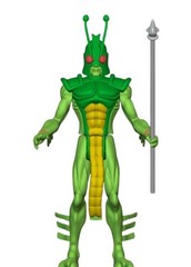 Micronauts Bug 3D 3.75 Custom figure w/ Lance – Unpainted Kit