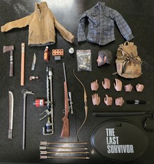 CCTOYS 1/6 figures Joe, The Last of Us Part 1, LOOSE, No Boxes.