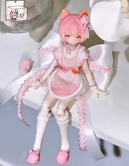 Pre-Sale Anomalies Paradise Strawberry Cat 8.6~9In Bjd Dressable Action Figure