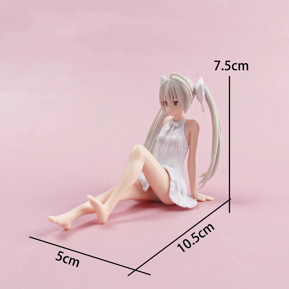 Anime Figure Cartoon kawaiii Yosuga no Sora Kasugano sitting position Action