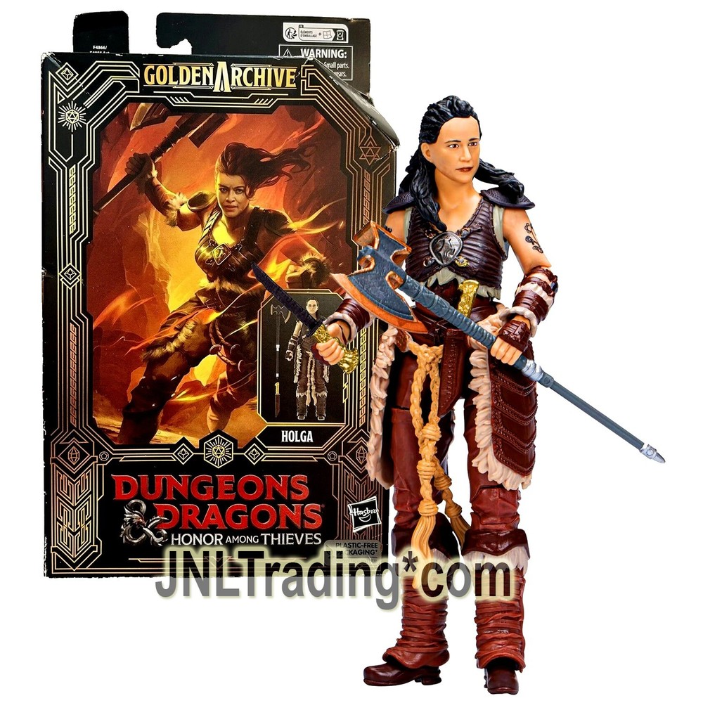 Yr 2023 Dungeons & Dragons Honor Among Thieves 6″ Figure HOLGA with Axe & Dagger