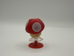 Mario Super Bros Spring Popper Jumping Toy Spring Power Up Red Mushroom 2 in.