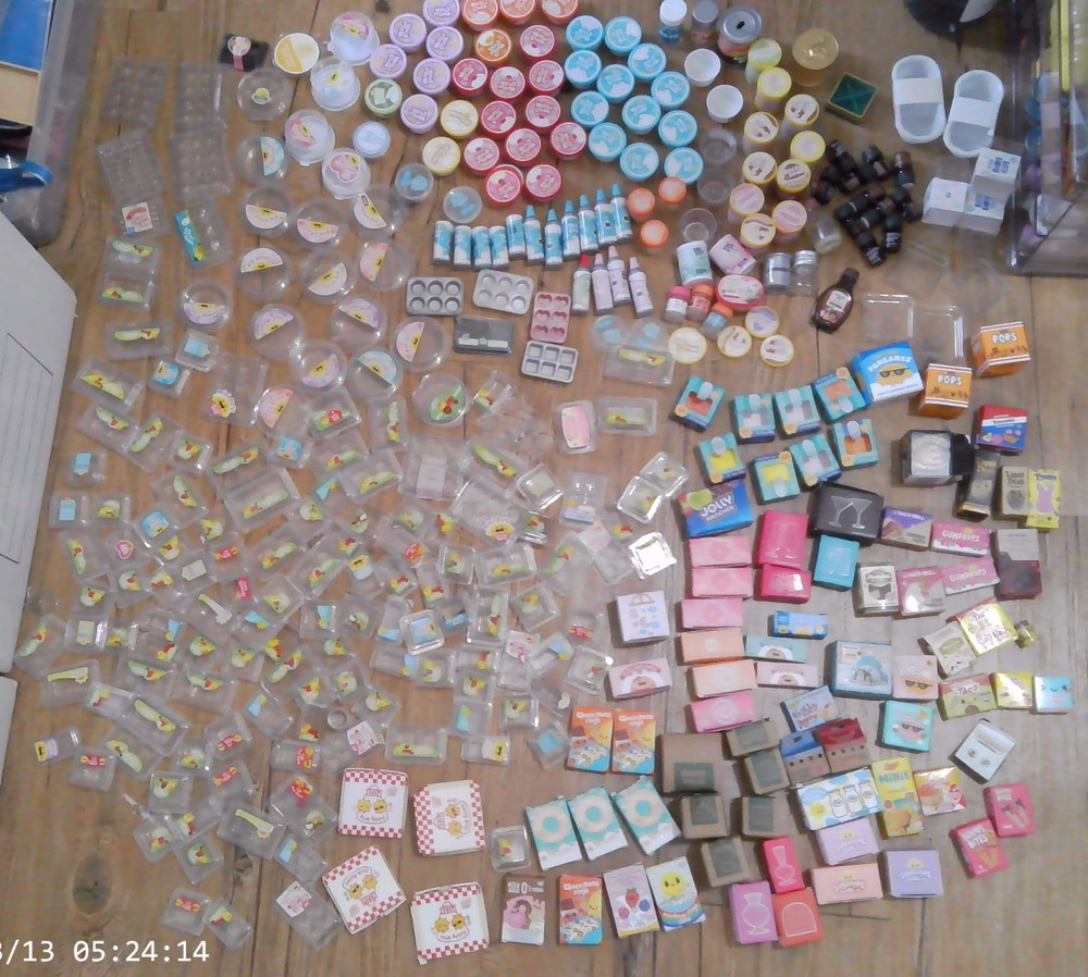 HUGE ASSORTED LOT of extra EMPTY mga miniverse boxes containers storage bags