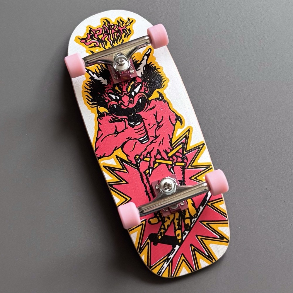 NEW 36mm Spark Fingerboard Complete Dynamic Trucks Dudeguy F1 Wheels