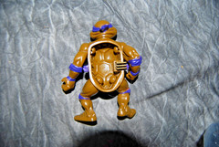 Vintage TMNT Figure Lot 1988-1991 Playmates Casey Jones Metalhead Splinter Leo
