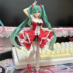 Hatsune Miku Anime Figure Toys Cute Anime MIKU Standing Position PVC Action Figu