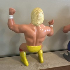 Two 1984 WWF WWE TITAN Wrestling Figures Vintage 80s Toys