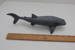 Vintage 1991 Safari Ltd Monterey Bay Aquarium Whale Shark Rubber Figure