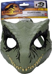 Jurassic World Dominion Giganotosaurus Mask Green Raptor Dinosaur Park Costume