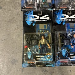 Vintage 1996 Independence Day ID4 Variety Action Figure Lot Trendmasters Sealed