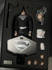 Ssr Knight Toys Superman Black Suit Deluxe Version 1/6 Scale Figure Toys