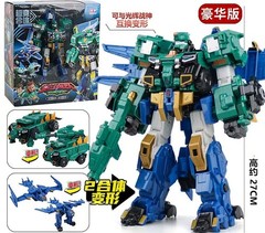 4in1 Quantum Heroes Dinoster Guardians Metatron Dinosaurs Robot Combiner Figure