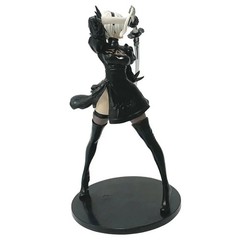 NieR Automata YoRHa 2B Black White Series 18cm PVC Figure Collectible Gift