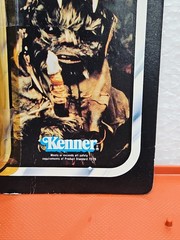 Star Wars 1983 Teebo Complete Original Kenner With 77 Back Card Open Bubble