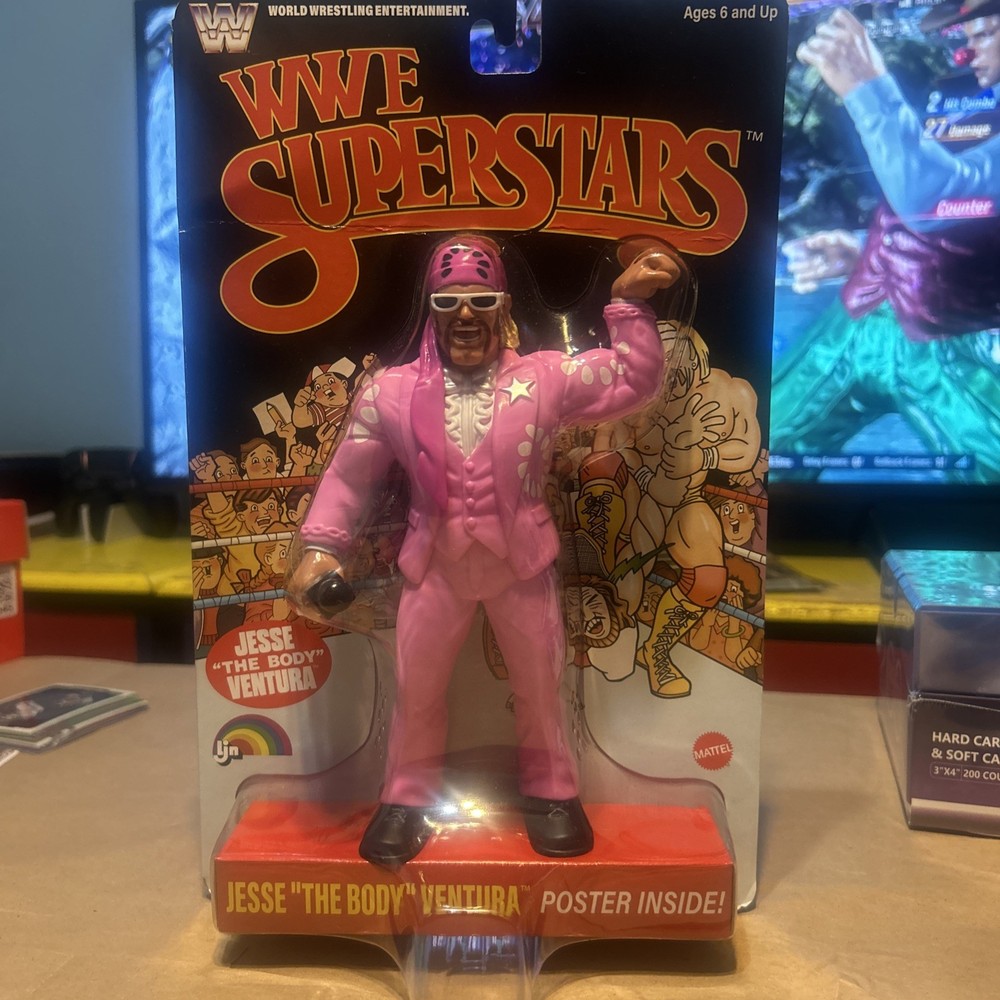 2026 Mattel WWE Superstars LJN Jesse Body Ventura BLACK CARD Series 2