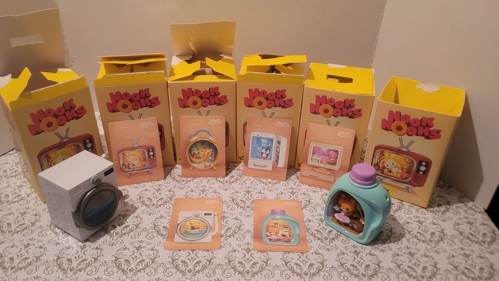 Nook Nooks Series 1 Blind Box Lot Of 6