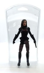 Small Medium Large curved clamshell action figure display cases GI Joe Star Wars