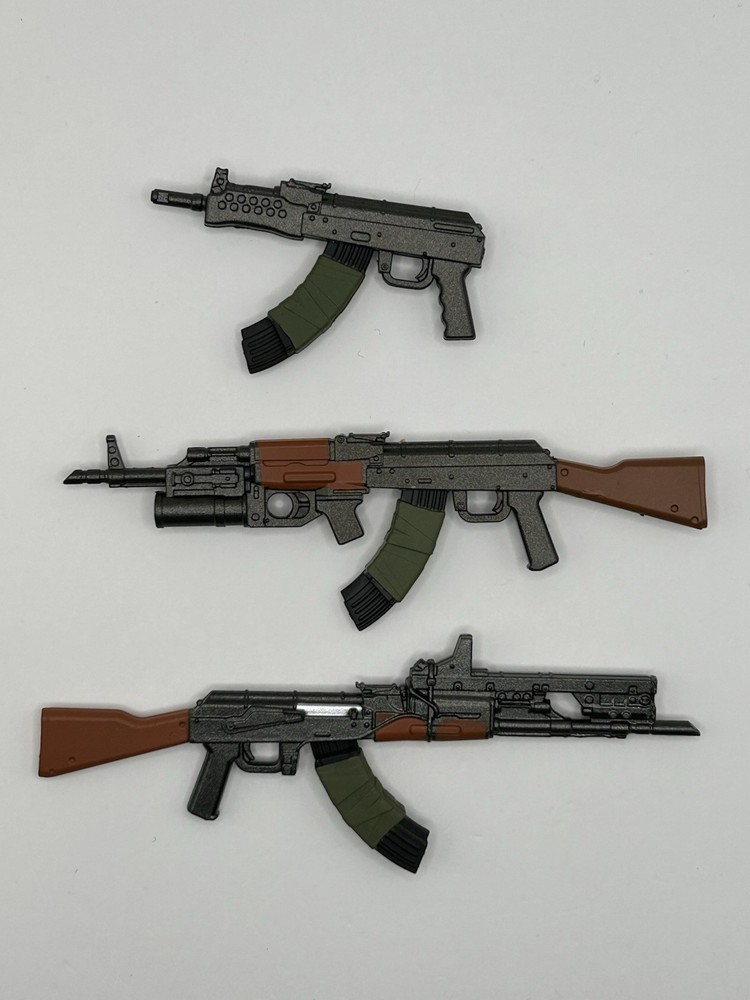 Valaverse Action Force Machine Gun Assortment Lot Fodder 1/12 Scale