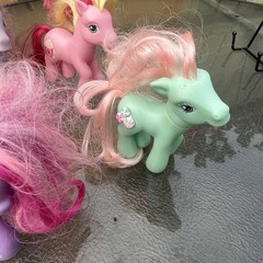 Big Lot Of My Little Ponies Varied Conditions And Years 8 Pieces 06’ 02’ 08’