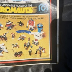 Vintage 1977 Mego Micronauts Gray Pharoid Mint On Card MOC NOS Fantastic Rare