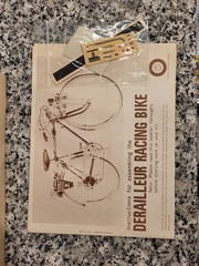 Derailleur Racing Bike 1/8 ENTEX Model Kit MIB NEW Unbuilt