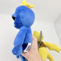 Rainbow Friends Plush & Figure Lot Blue Yellow Roblox Horror Toys 3pc