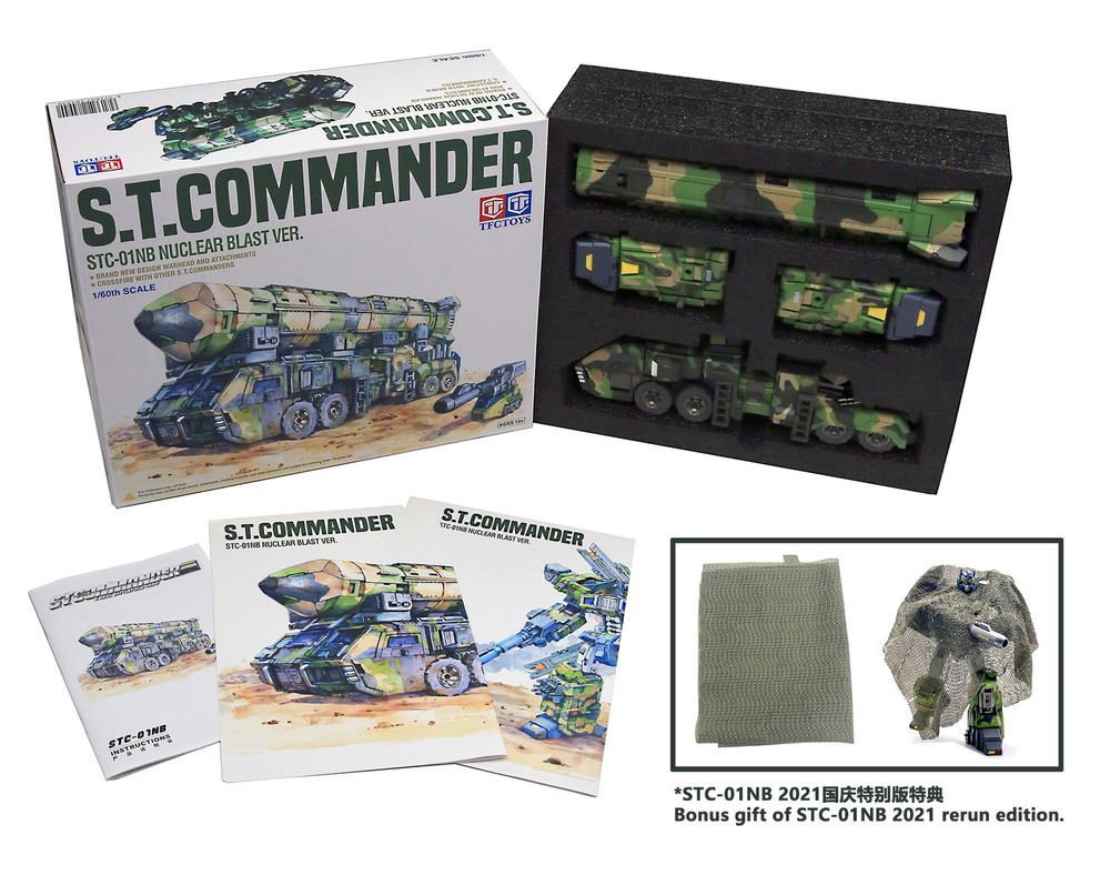 TFC Toys STC-01NB Supreme Tactical Commander OP Nuclear Blast Ver. In Stock New