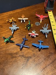 Disney Planes PLASTIC Lot Of 10 Used And Played With Have Flaws