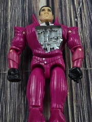 Vintage Cops N Crooks Action Figure Buttons McBoom Boom 1988 Hasbro READ