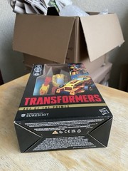 Transformers Age Of The Primes Deluxe Sureshot Targetmaster Figure New Sealed