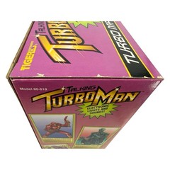 VT 1996 Talking Turbo Man Jingle All The Way Action Figure Tiger Electronics NIB